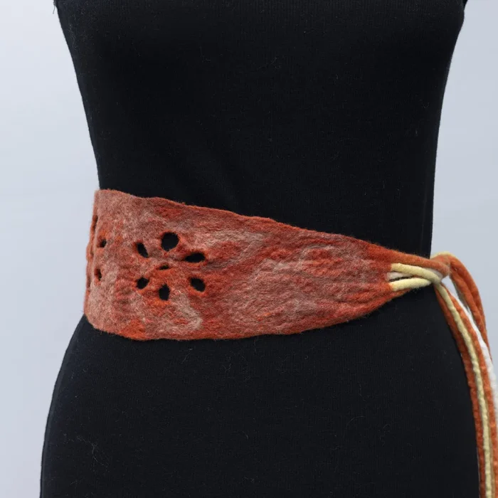 Umay – Terra Flower Keçe Kuşak / Saç Bandı