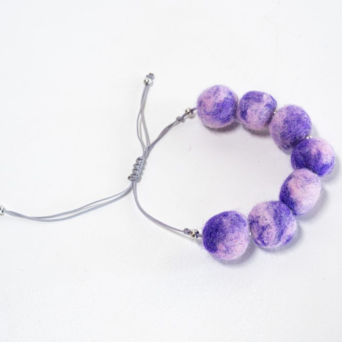 Umay – Menekşe Keçe Boncuk Bileklik